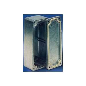 BUD Industries AN 1316 Aluminum NEMA 4 Box, 6 9/32 Length x 3 59/64 