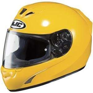  HJC FS 15 Solid Helmet   Large/Dark Yellow: Automotive