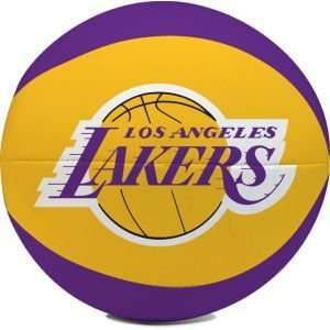   Los Angeles Lakers 4in Softee Free Throw Basketball: Sports & Outdoors
