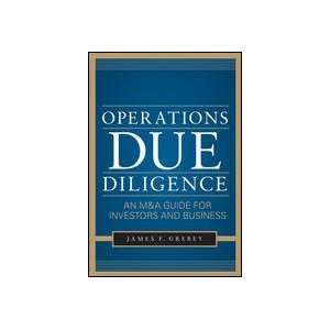  Operations Due Diligence: Everything Else