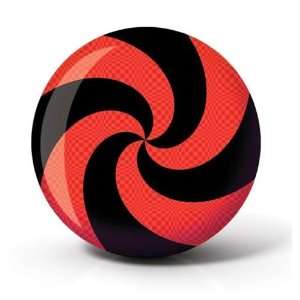  Spiral Viz A Ball Bowling Ball  Red/Black Sports 