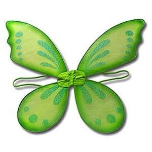 Green Wings: Pixie Tinkerbell Style Fairy Costume Wings 
