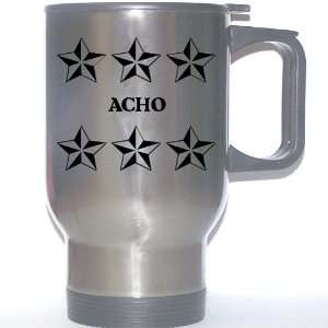  Personal Name Gift   ACHO Stainless Steel Mug (black 