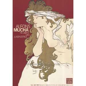 Alfons Mucha Poster (11 x 17 Inches   28cm x 44cm)  German Style A