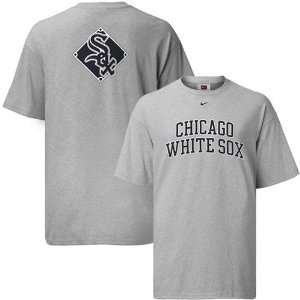   Nike Chicago White Sox Ash Changeup Arched T shirt: Sports & Outdoors