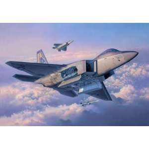   : Revell Germany 1/72 Lockheed F22A Raptor Fighter Kit: Toys & Games