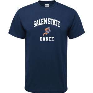  Salem State Vikings Navy Dance Arch T Shirt Sports 