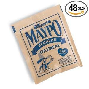 Maypo Instant Oatmeal, Regular, 0.98 Ounce Singel Serve Packages (Pack 