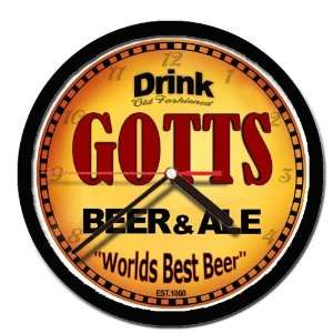  GOTTS beer and ale cerveza wall clock: Everything Else