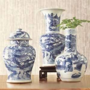  Chinoiserie Yen Yen Vase (center): Home & Kitchen
