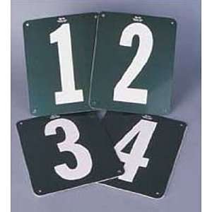 ABS Plastic Tennis Court Numbers:  Sports & Outdoors