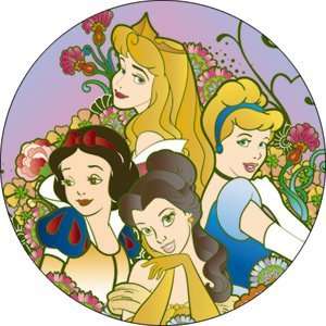  Princesses Princess Classic Group Button Pin: Everything 