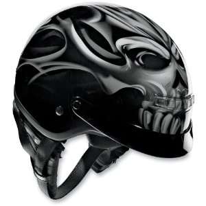   Black, Helmet Category: Street, Helmet Type: Half Helmets XF0103 0665