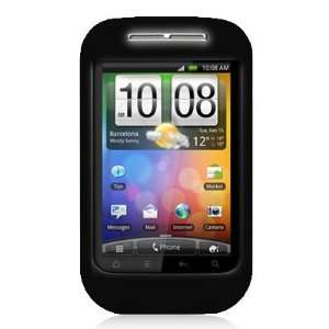  Cellularvilla HTC Wildfire S G8 Android Black Soft Silicon 