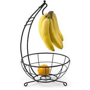  Evco Iron Fruit Basket & Banana Hangup: Home & Kitchen