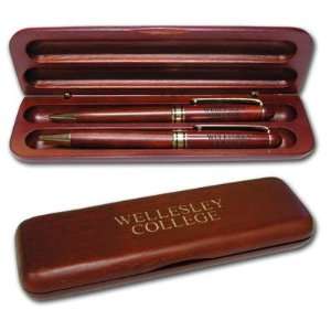  Wellesley College Blue Prides Windsor Pen Set Sports 