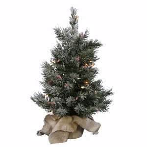 Vickerman 17890   2 x 15 Frosted Jackson Pine 55 LED Multi Color 