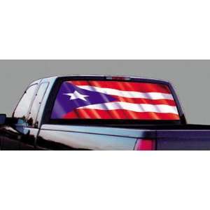  Glasscapes 10019 Puerto Rican Flag: Automotive