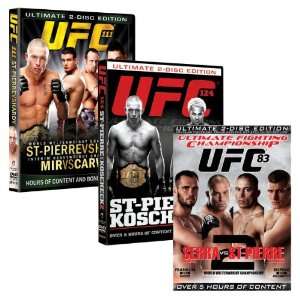  UFC Georges St Pierre Fight DVD Set [UFC Events 83 111 