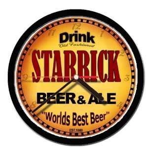  STARRICK beer and ale cerveza wall clock: Everything Else