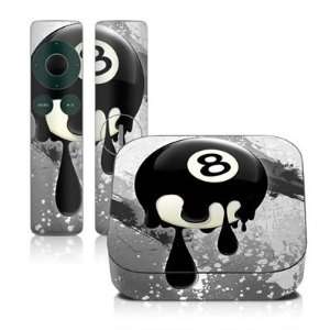 8Ball Protective Decal Skin Sticker for Apple Black TV 2nd 
