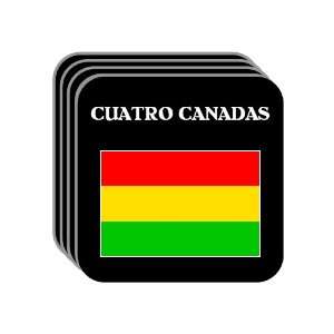  Bolivia   CUATRO CANADAS Set of 4 Mini Mousepad Coasters 