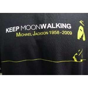 Keep Moon Walking Michael Jackson Beat It Billie Jean Thriller Rip MJ 