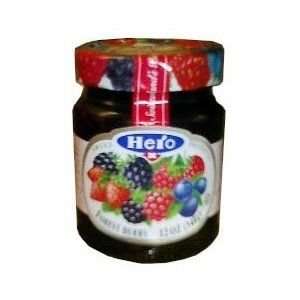 Hero, Premium Forest Berries Preserve, 12 Ounce Jar:  