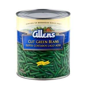 Allens Cut Green Beans   #10 Can: Grocery & Gourmet Food