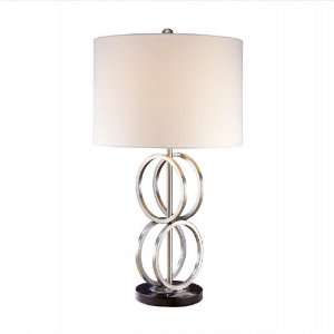  Brushed Nickel Table Lamp: Home Improvement