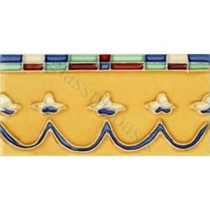   Yellow 3 x 6 Deco Tiles Glossy Ceramic   14137: Home Improvement