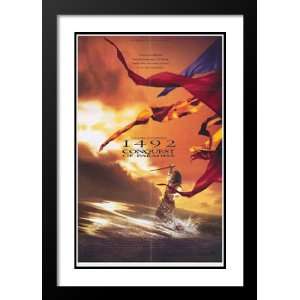  1492: Conquest of Paradise 20x26 Framed and Double Matted 