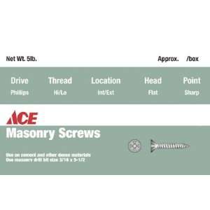  3 each Ace Masonry Screws (585 14X4)