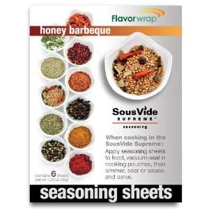 SousVide Supreme Seasoning Sheets   Honey Barbecue  