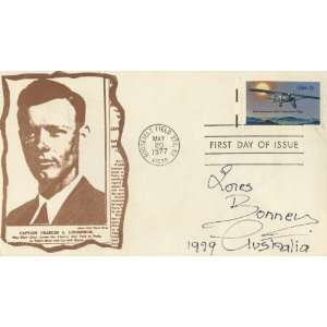  Lores Bonney Autographed Commemorative Philatelic Cover 