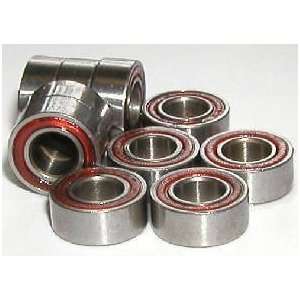 10 Ceramic Bearing R155 2RS 5/32 x 5/16 x 1/8 inch Sealed Miniature 