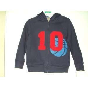  Carters Boys L/S Hooded Full Zipper Sweatshirt Navy 5 