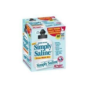  Simply Saline Adult Nasal Spray, Sinus Wash Kit, 1 Count 
