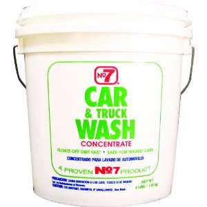  No.7 16330 Car and Truck Wash Powder   4 lbs., (Pack of 4 