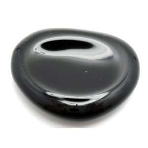  Black Obsidian Worry Stone
