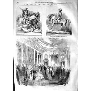  1855 PARIS EXHIBITION STATUETTE NAPOLEON QUEEN FRANCE 