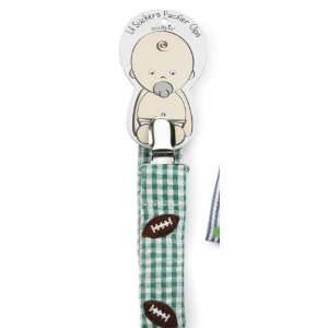  Baby Boys Sports Themed Pacifier Clip (Style May Vary 