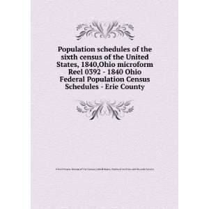 1840,Ohio microform. Reel 0392   1840 Ohio Federal Population Census 