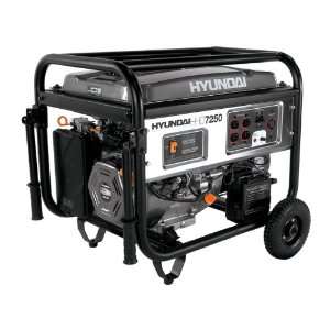  Hyundai HHD7250CA Gas Powered Generator: Patio, Lawn 