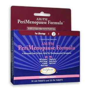 AM/PM PeriMenopause Formula 60 Tabs (menopause relief)   Enzymatic 