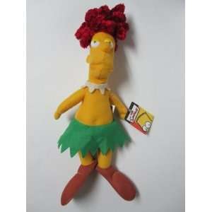   Krusty the Clown Sidekick Sideshow Bob 12 Plush Doll: Toys & Games