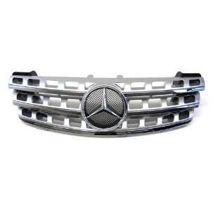 05 08 Mercedes Benz ML Class W164 Facelift Look Front Grille (Chrome 