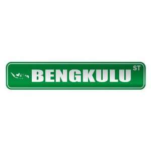   BENGKULU ST  STREET SIGN CITY INDONESIA: Home 