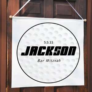  Bar Mitzvah Golf Themed Custom Banner: Health & Personal 