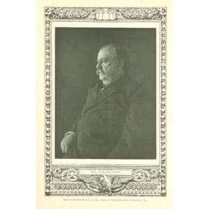  1897 Grover Cleveland Second Presidency by Carl Schurz 
